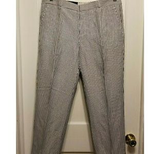 Banana Republic Linen Crop Logan Pant